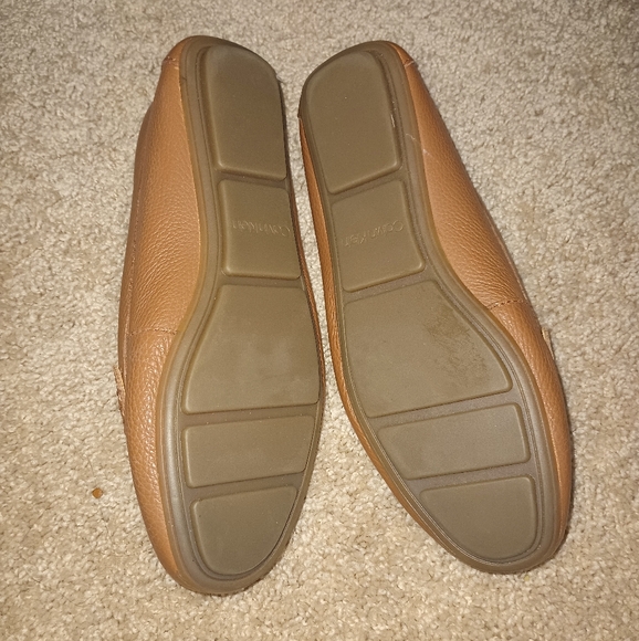 Calvin Klein Lunasi Leather Loafers with Gold Accent 6 - Picture 4 of 5